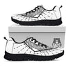 Leo Sign White And Black Print Black Sneaker-grizzshop