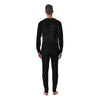 Leopard Black Print Men's Pajamas-grizzshop