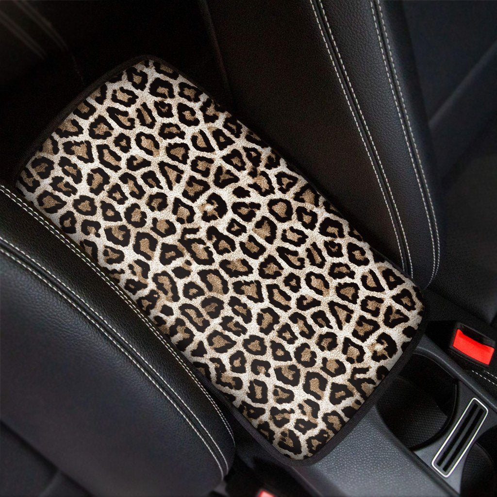 Leopard Car Console Cover-grizzshop