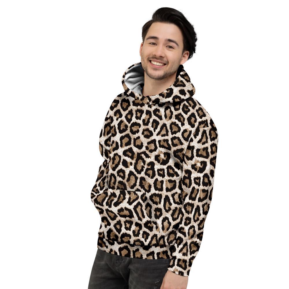 Leopard Men's Hoodie-grizzshop