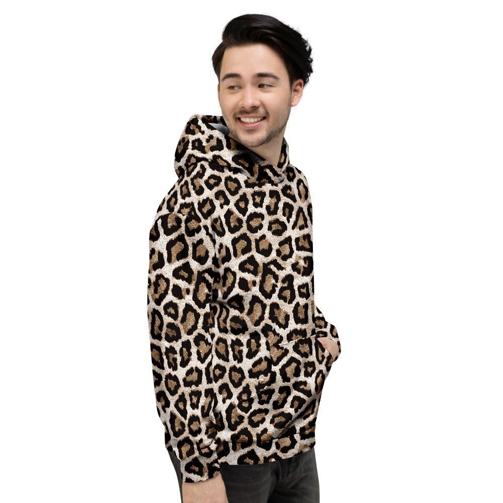 Leopard Men's Hoodie-grizzshop