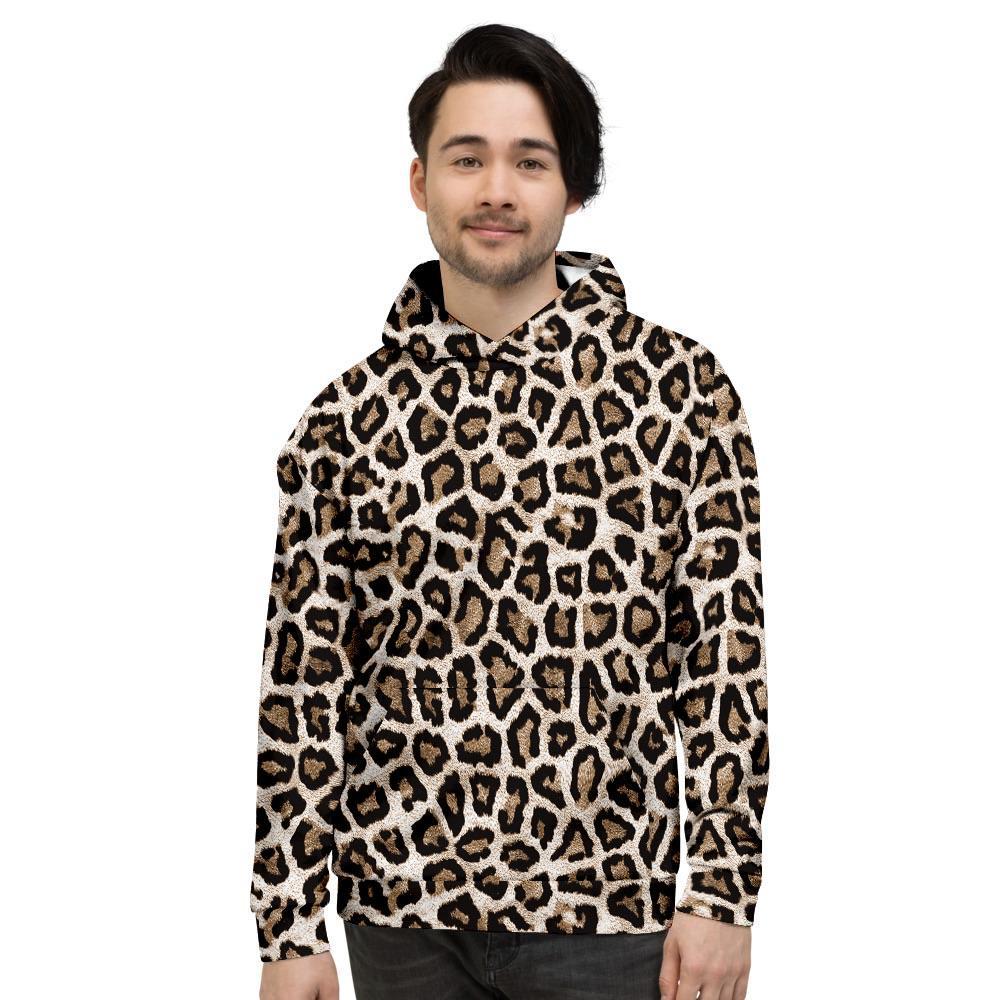 Leopard Men's Hoodie-grizzshop