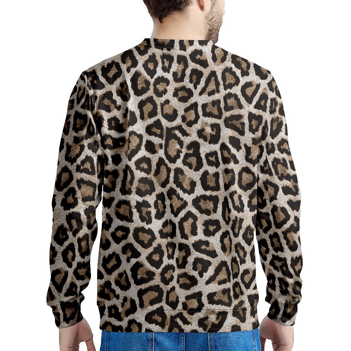 Leopard Men's Sweatshirt-grizzshop