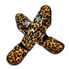 Leopard Orange Print Muay Thai Shin Guards-grizzshop