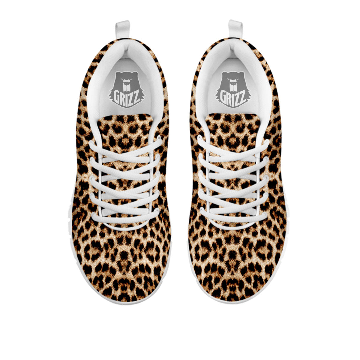 Leopard Pattern White Sneaker-grizzshop
