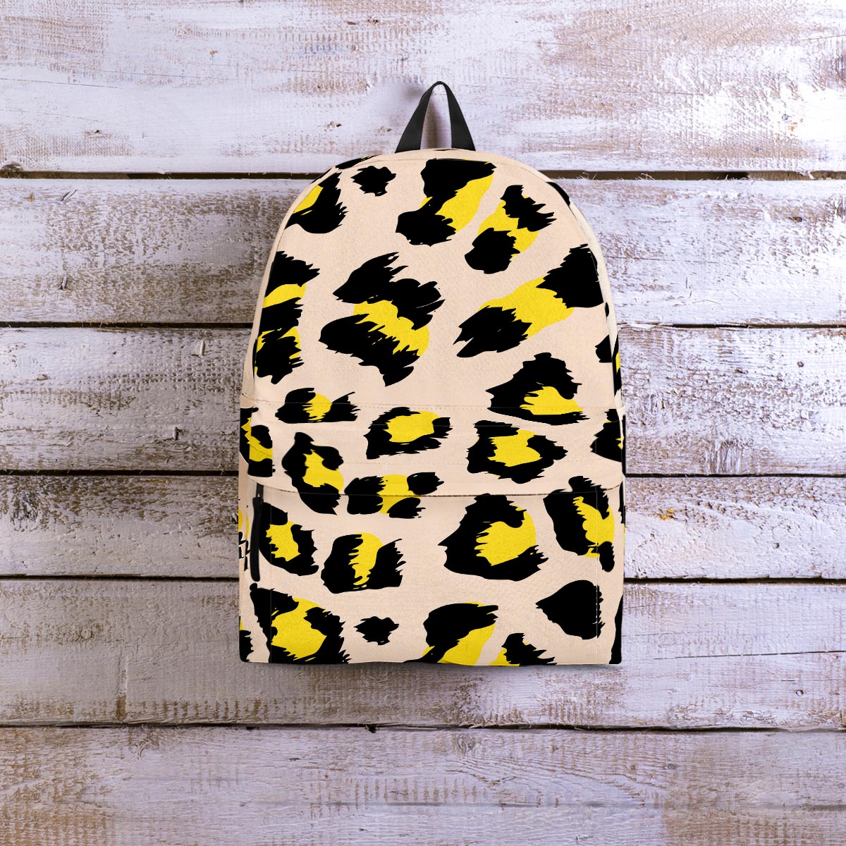 Leopard Print Backpack-grizzshop