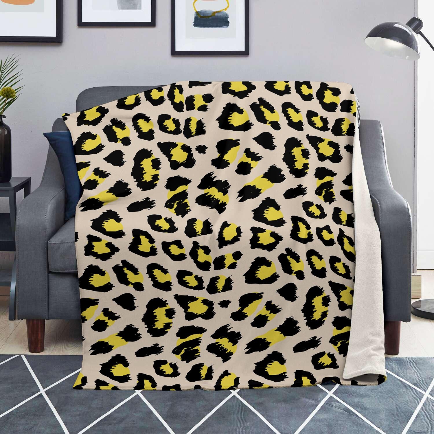 Leopard Print Blanket-grizzshop