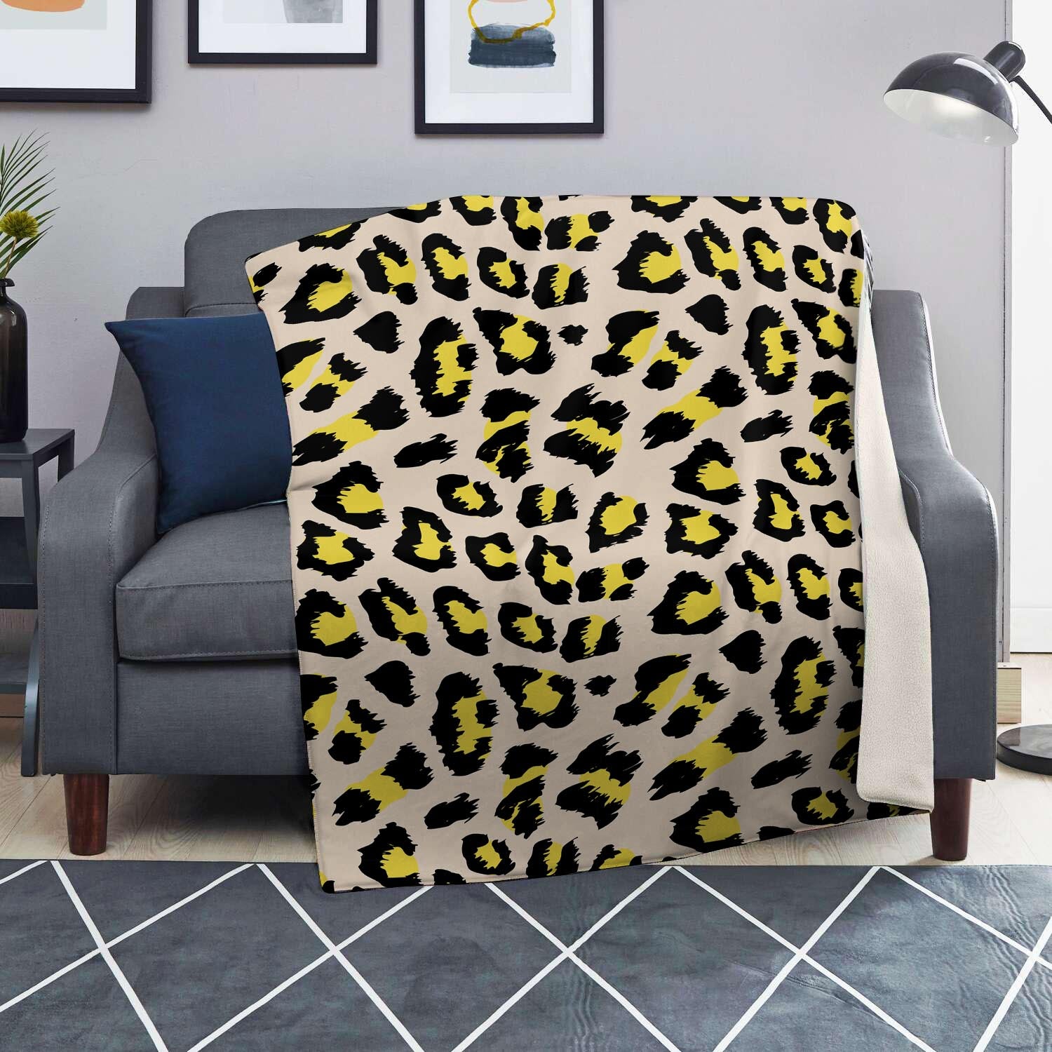 Leopard Print Blanket-grizzshop