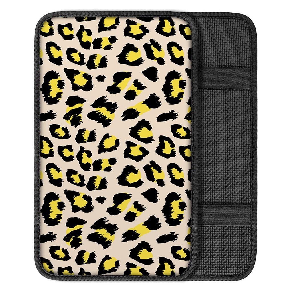 Leopard Print Car Console Cover-grizzshop