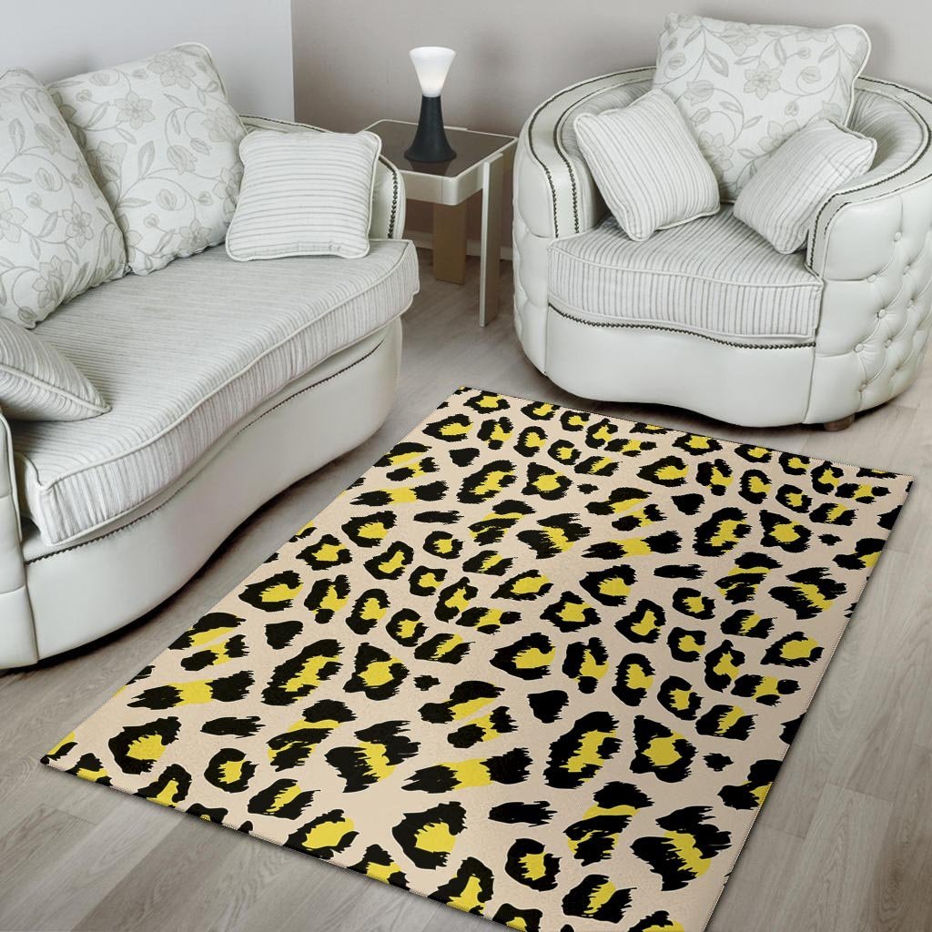 Leopard Print Floor Mat-grizzshop