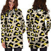 Leopard Print Hoodie Dress-grizzshop