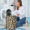 Leopard Print Laundry Basket-grizzshop