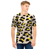 Leopard Print Men T Shirt-grizzshop