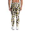 Leopard Print Men's Leggings-grizzshop