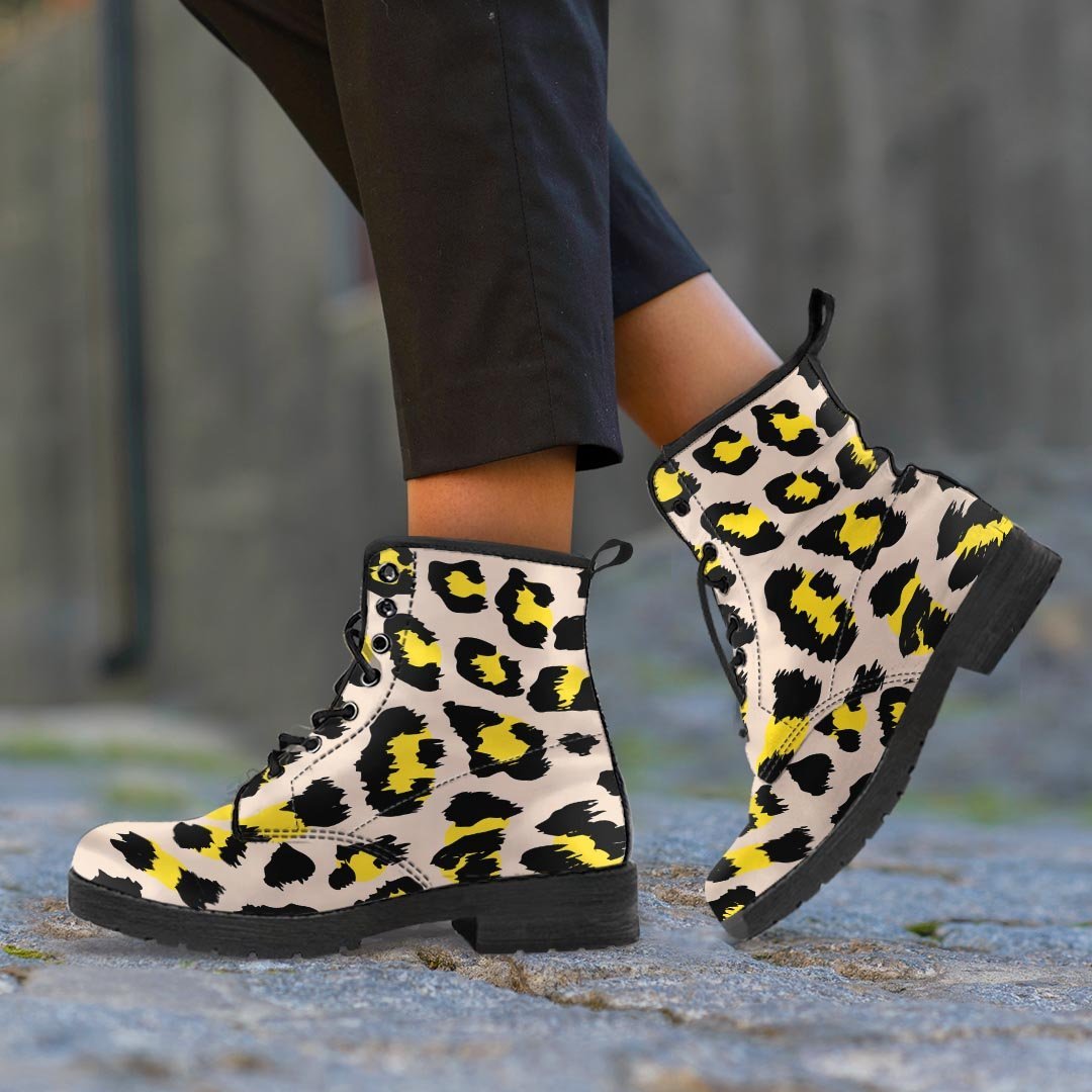 Leopard Print Women's Boots-grizzshop