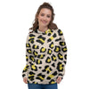 Leopard Print Women's Hoodie-grizzshop