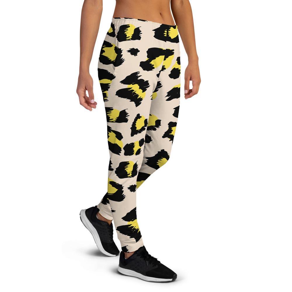 Leopard Print Women's Joggers-grizzshop