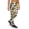 Leopard Print Women's Joggers-grizzshop