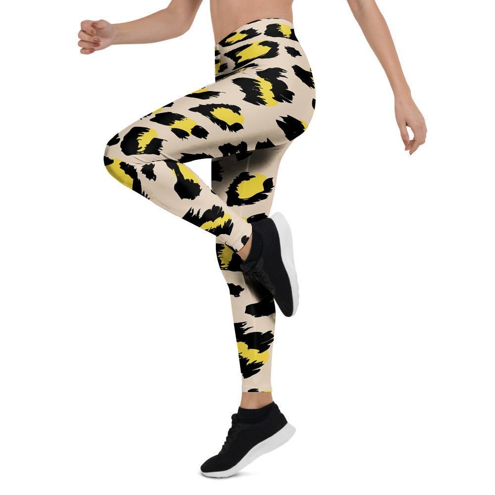 Leopard Print Women's Leggings-grizzshop