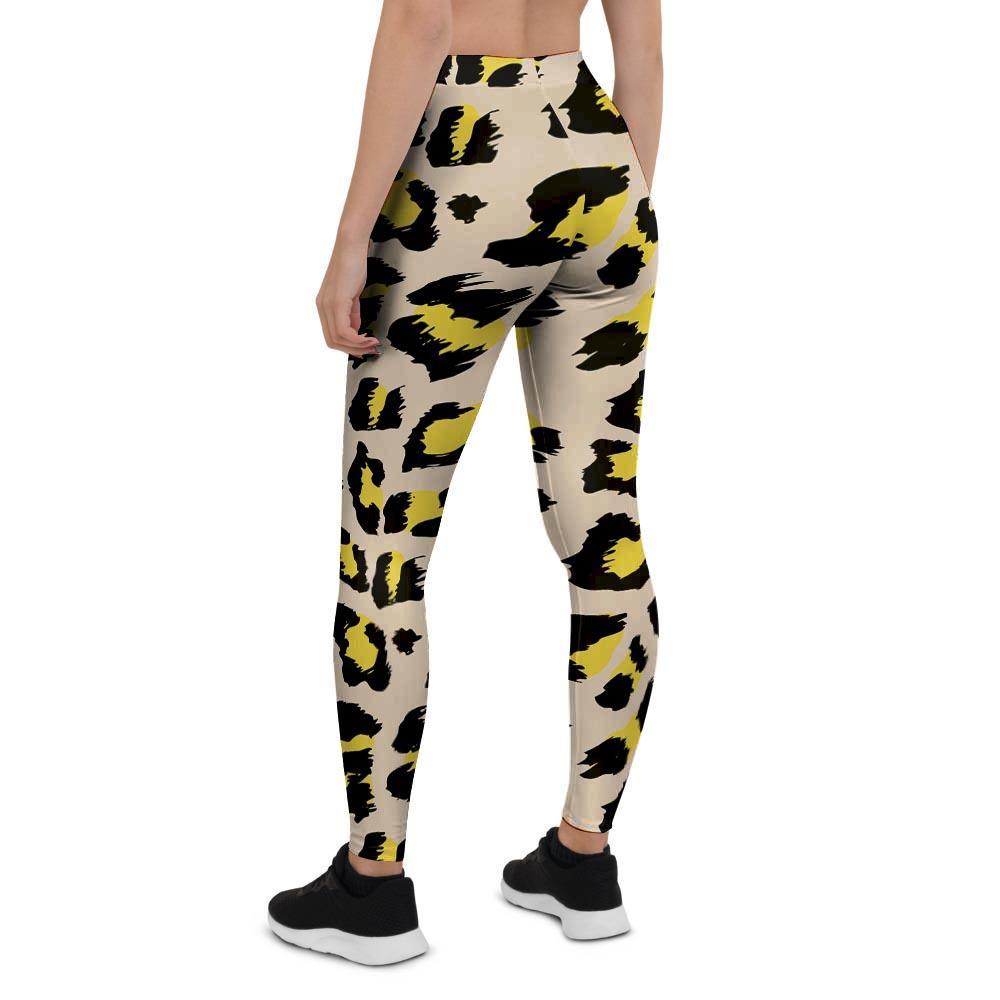 Leopard Print Women's Leggings-grizzshop