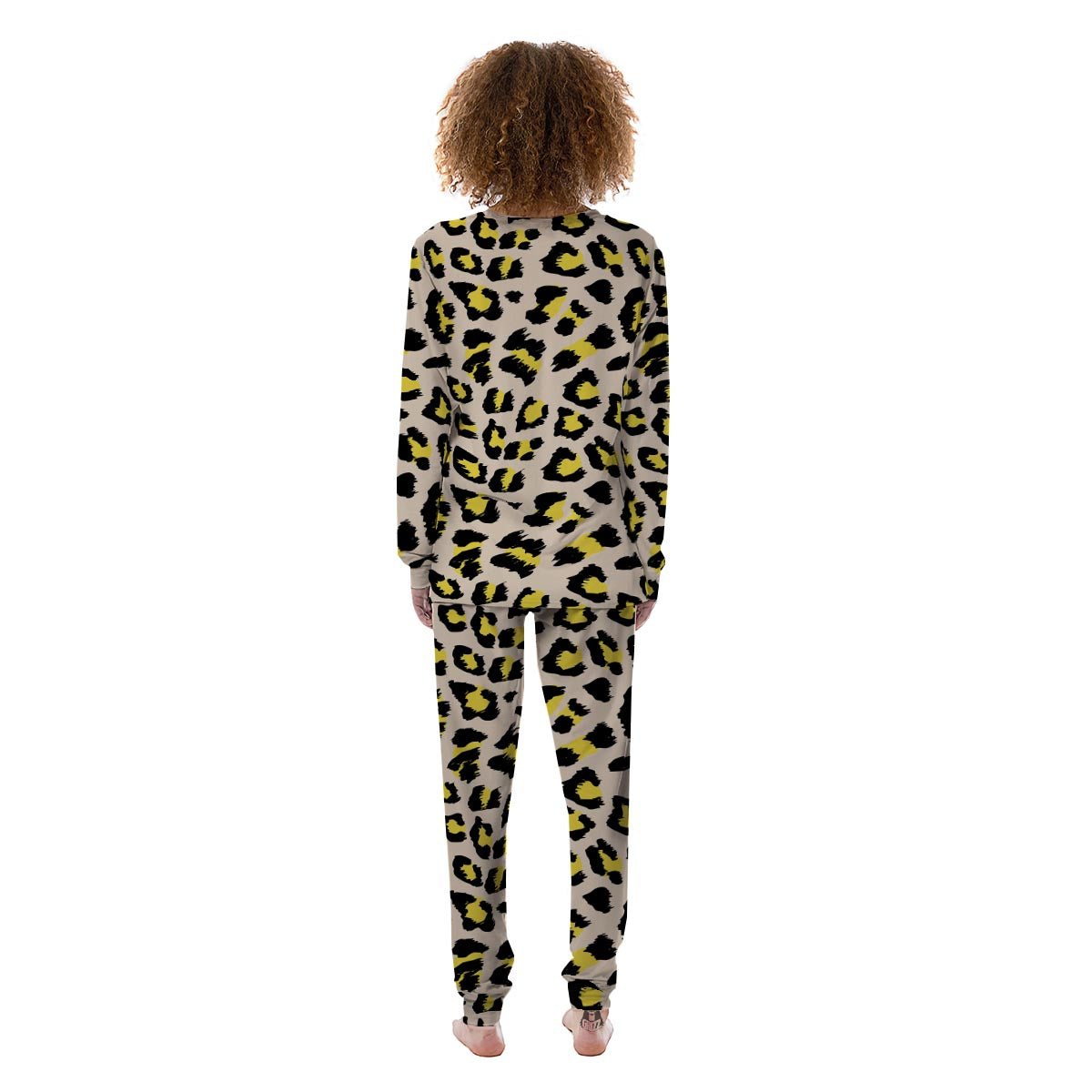 Leopard Print Women's Pajamas-grizzshop