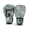 Load image into Gallery viewer, Leopard Teal And White Print Pattern Boxing Gloves-grizzshop