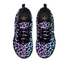 Leopard Trippy Psychedelic Print Pattern Black Sneaker-grizzshop