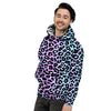 Leopard Trippy Psychedelic Print Pattern Men's Hoodie-grizzshop