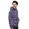 Leopard Trippy Psychedelic Print Pattern Men's Hoodie-grizzshop