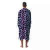 Leopard Trippy Psychedelic Print Pattern Men's Robe-grizzshop