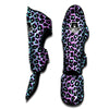 Leopard Trippy Psychedelic Print Pattern Muay Thai Shin Guards-grizzshop