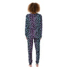 Leopard Trippy Psychedelic Print Pattern Women's Pajamas-grizzshop