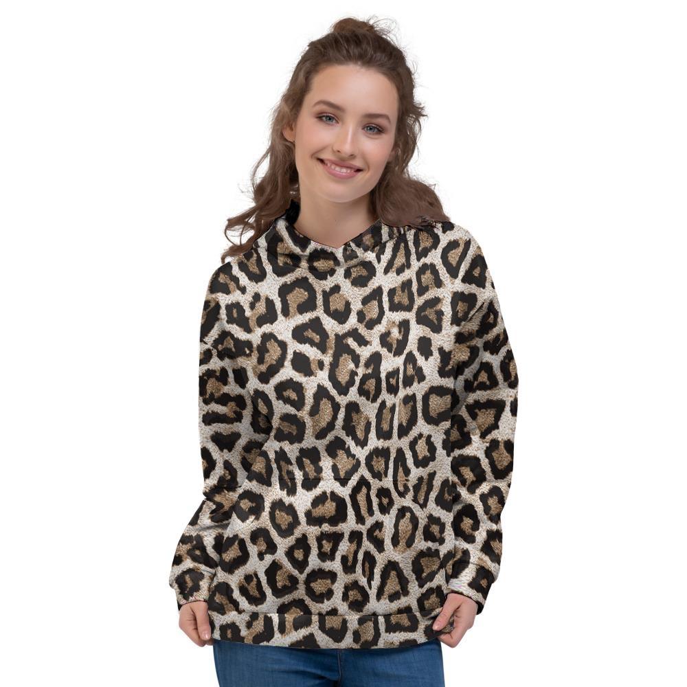 Leopard Women's Hoodie-grizzshop