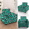 Leopard Zebra Print Armchair Cover-grizzshop