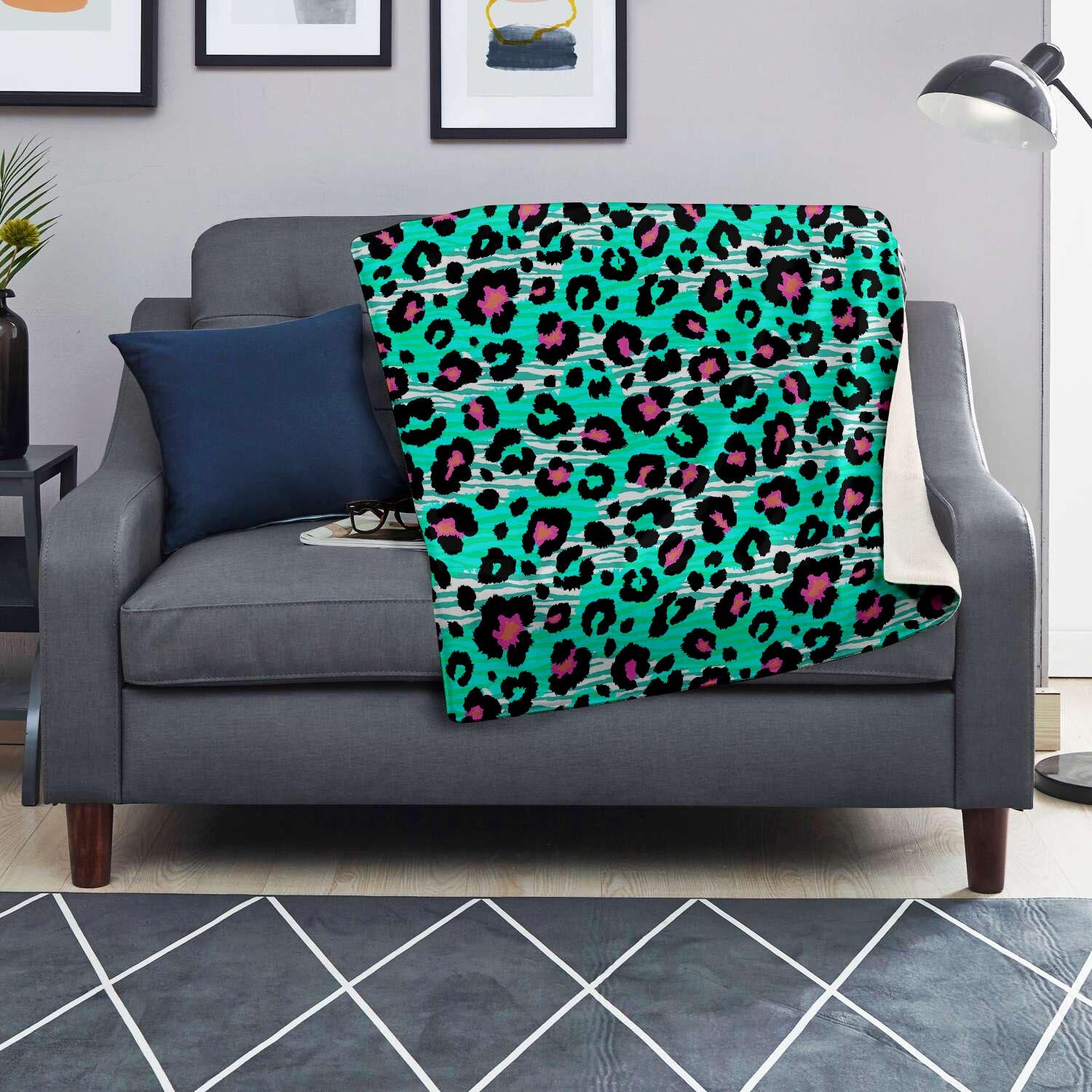 Leopard Zebra Print Blanket-grizzshop