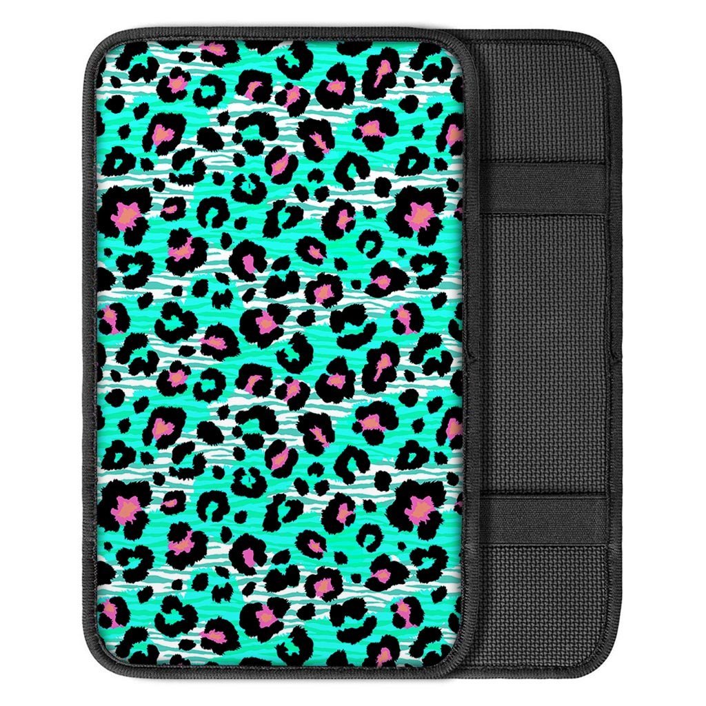 Leopard Zebra Print Car Console Cover-grizzshop