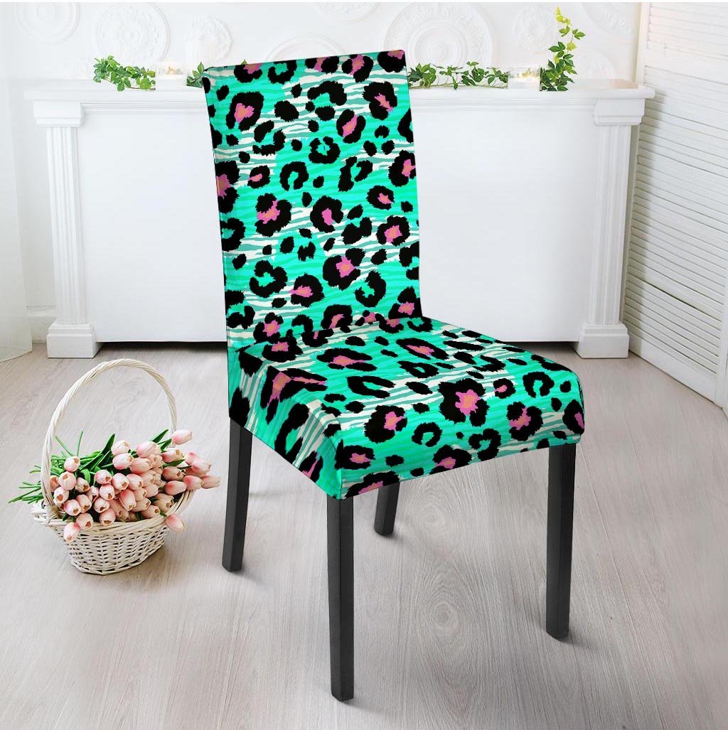 Leopard print chair covers hot sale