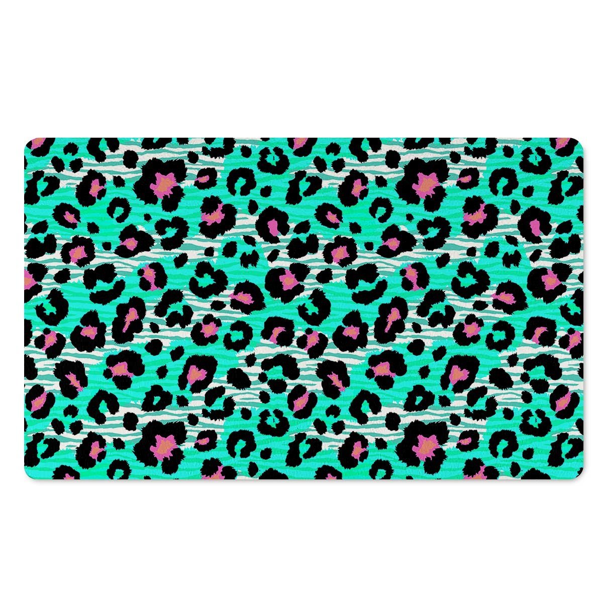 Leopard Zebra Print Door Mat-grizzshop