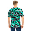 Leopard Zebra Print Men T Shirt-grizzshop