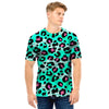 Leopard Zebra Print Men T Shirt-grizzshop