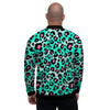 Leopard Zebra Print Men's Bomber Jacket-grizzshop