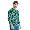 Leopard Zebra Print Men's Sweatshirt-grizzshop