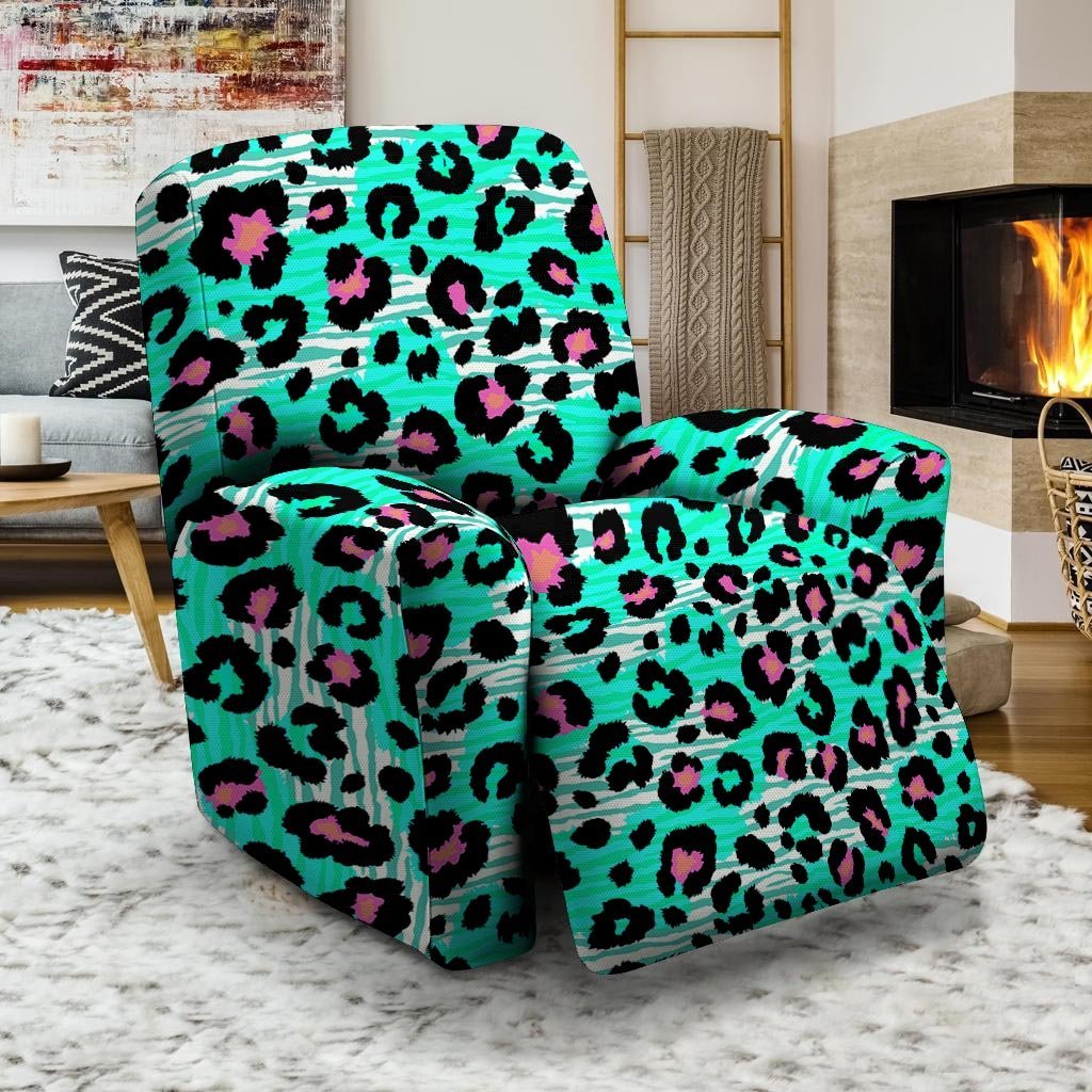 Leopard Zebra Print Recliner Cover-grizzshop