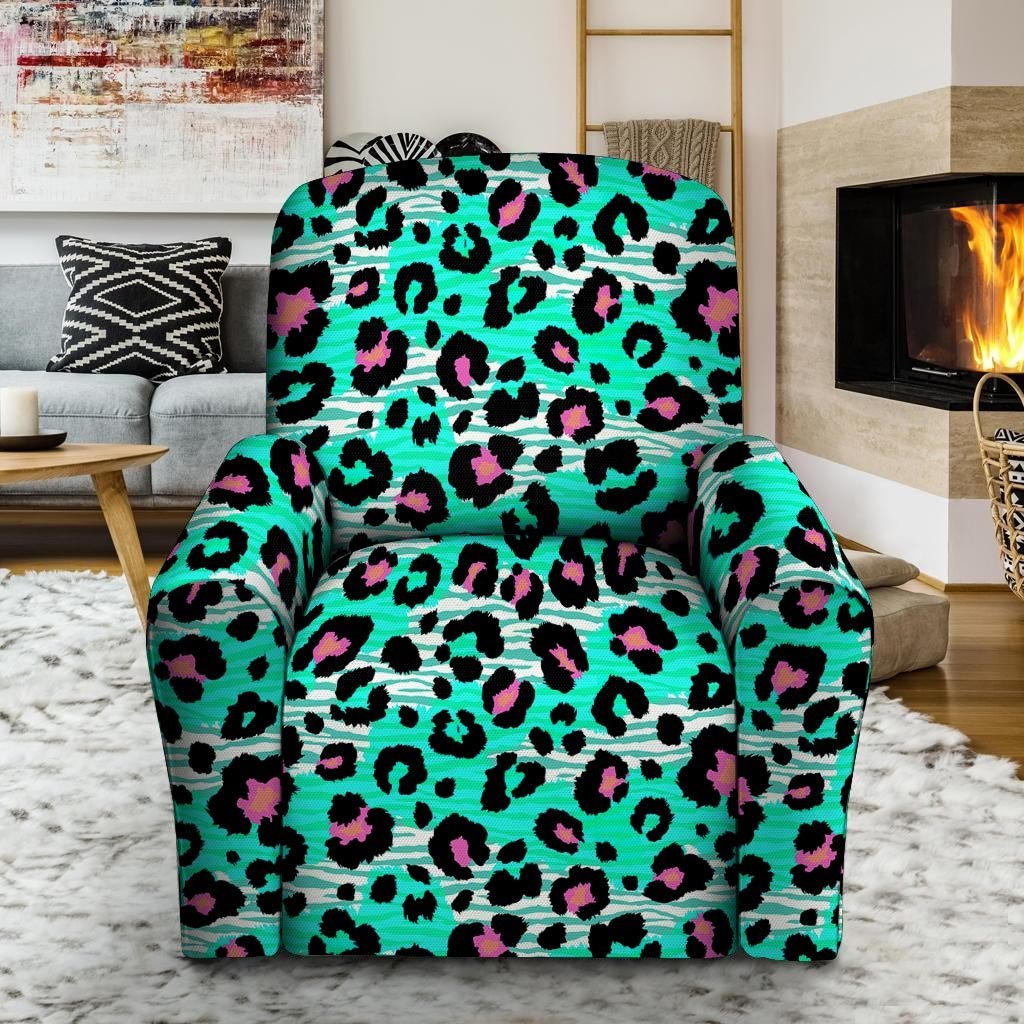 Leopard Zebra Print Recliner Cover-grizzshop