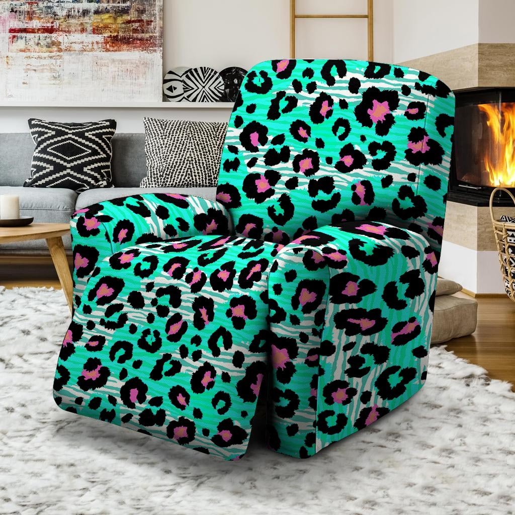 Leopard Zebra Print Recliner Cover-grizzshop