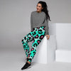 Leopard Zebra Print Women's Joggers-grizzshop