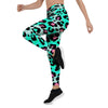 Leopard Zebra Print Women's Leggings-grizzshop