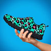 Leopard Zebra Print Women's Sneakers-grizzshop