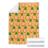 Leprechaun St Patrick's Day Pattern Print Blanket-grizzshop