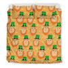 Leprechaun St Patrick's Day Pattern Print Duvet Cover Bedding Set-grizzshop